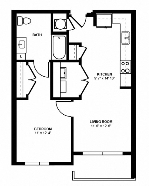 A1D_ada_1 BD 1 Bath_648sqft.